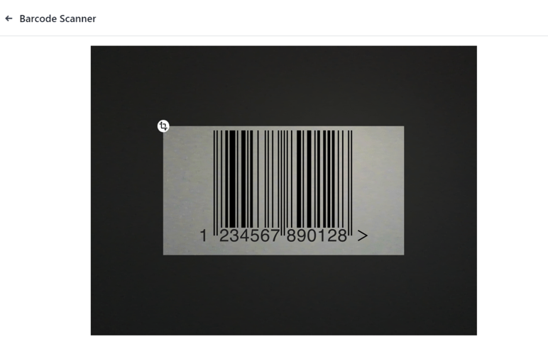The Barcode Scanner window of the Registration Desk in the NightPOS Events application.