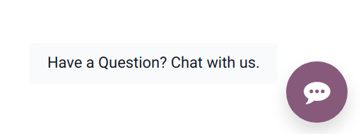 View of an NightPOS website emphasizing the livechat button.