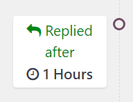 Time trigger display when dependent on another activity in NightPOS Marketing Automation.