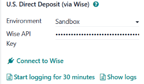 Click the Connect to Wise button to ensure the connection is established between the NightPOS database and the Wise account.