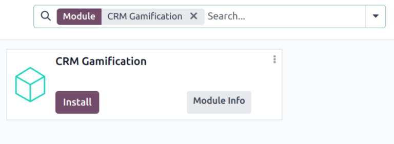 View of the gamification module being installed in NightPOS.