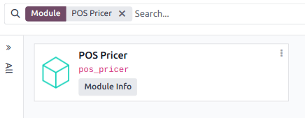 การติดตั้งโมดูล POS Pricer จาก Apps